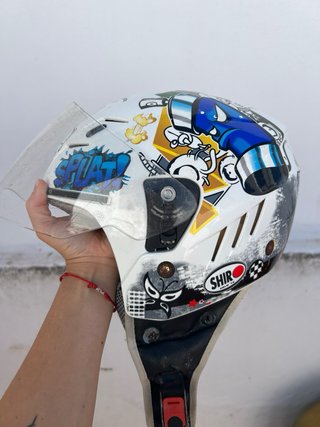 Casco SHIRO con visera