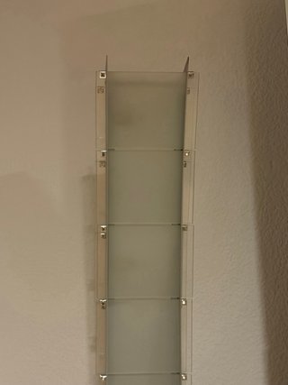 Lámpara de pie, cristal y metal REGALO LA DE TECHO