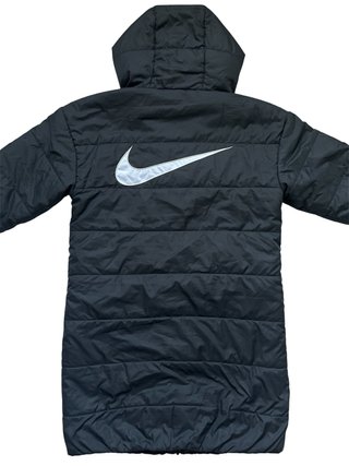 Giaccone lungo Nike con cappuccio