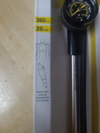 Bomba de suspensión Topeak PocketShock DXG XL