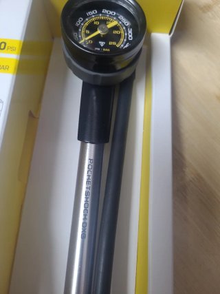 Bomba de suspensión Topeak PocketShock DXG XL