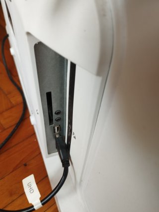 Televisión plana Nevir 32 blanca