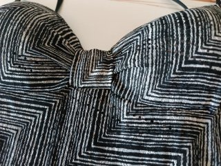 Abito donna fantasia zig-zag