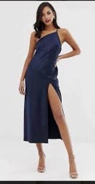Vestido largo negro fiesta