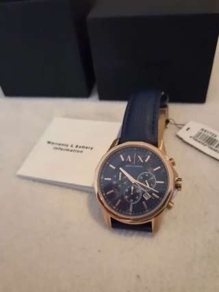 Armani Exchange Banks AX1723 – NUOVO – Completo –