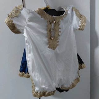 Traje árabe infantil azul y dorado