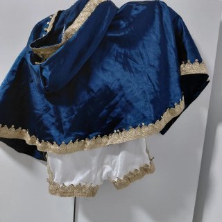 Traje árabe infantil azul y dorado