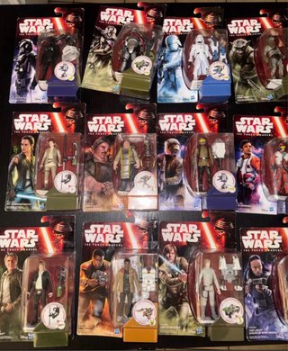 Star Wars The Force Awakens 12 Action Figures