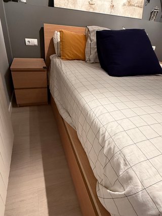 Cama ikea Malm 160x200 con Somier