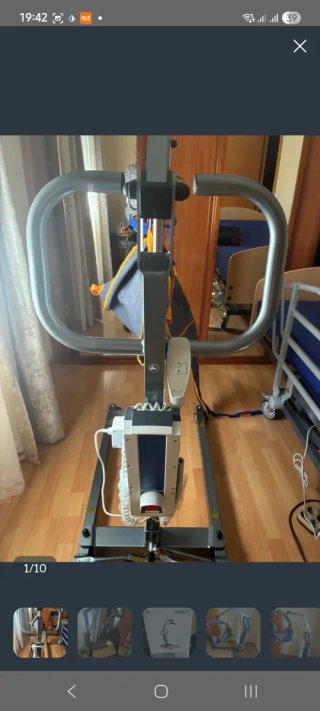 Grúa domiciliaria pacientes encamados