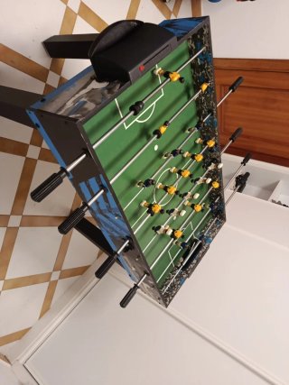 Mesa Multijuegos: Futbolín, Billar y más