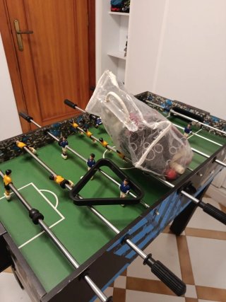 Mesa Multijuegos: Futbolín, Billar y más