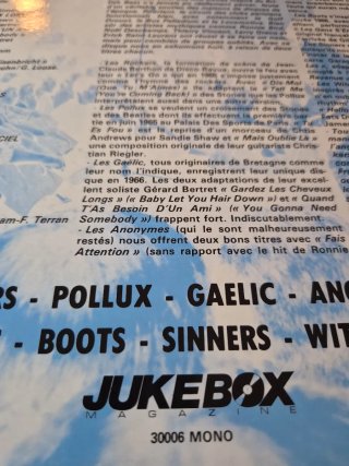 Vinilo LP Generación Perdida Rock Francés 65-66