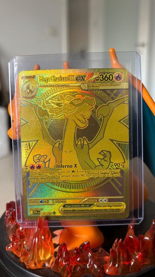 Carta Pokémon Mega Charizard X ex Inglés 🇬🇧