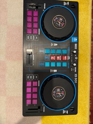 Mesa DJ iDance Portátil con Altavoces