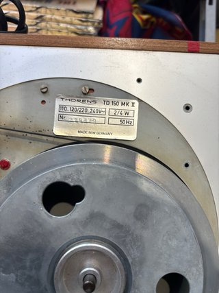 Tocadiscos Thorens TD 150 Mk2