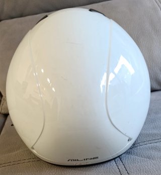 Casco Moto Jet Miline Spirit Blanco