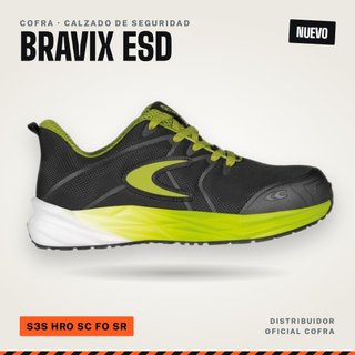 Zapatos de Seguridad Cofra Bravix ESD