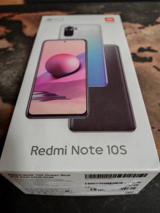 Teléfono android Xiaomi Redmi Note 10S.