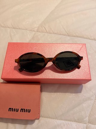 Gafas Miu Miu Tortoise Ovaladas
