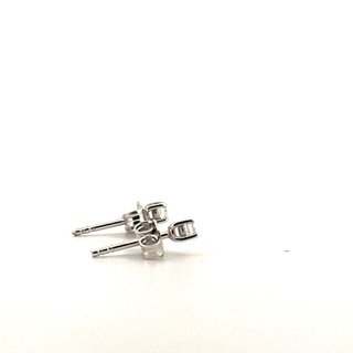 Pendientes de Oro Blanco y Diamantes