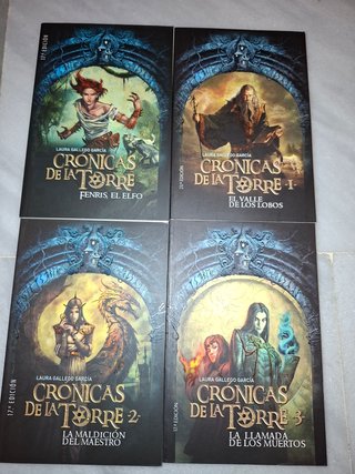 Saga completa de Crónicas de la Torre