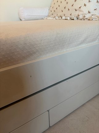 Cama nido blanca IKEA SLÄKT 90x200