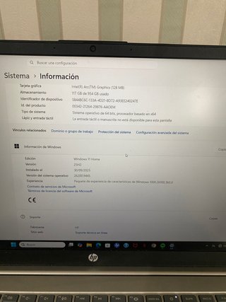 Portátil HP 15 - Core Ultra 7, 32GB RAM, 1TB SSD