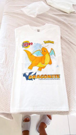 Maglia Pokemon Dragonite 0149
