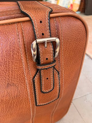Maletas Vintage Cuero Vanguard Años 60