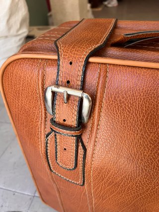 Maletas Vintage Cuero Vanguard Años 60