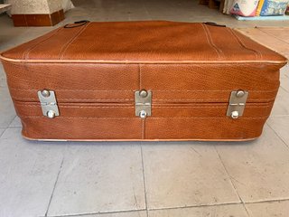 Maletas Vintage Cuero Vanguard Años 60
