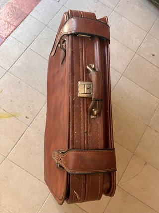 Maletas Vintage Cuero Vanguard Años 60