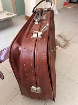 Maletas Vintage Cuero Vanguard Años 60