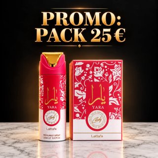 Pack Perfume y Desodorante Yara Lattafa