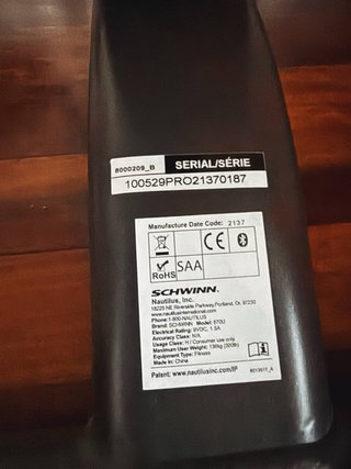 Bicicleta Estática Schwinn 570U