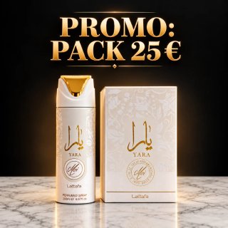 Pack Perfume y Desodorante Yara Lattafa