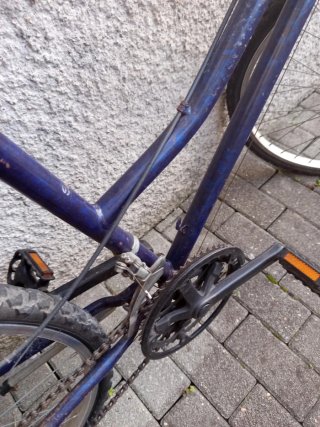 Bicicleta de Paseo Azul