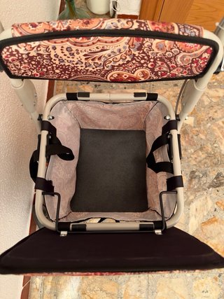 Andador y carrito compra 2 en 1 con asiento