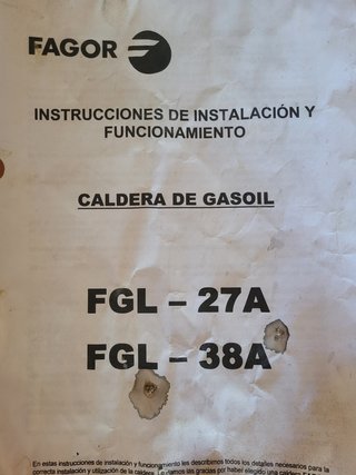 Caldaia a gasolio Fagor FGL-27A