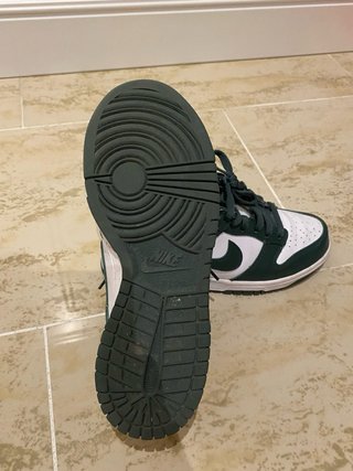 Zapatillas Nike Dunk Verdes y Blancas