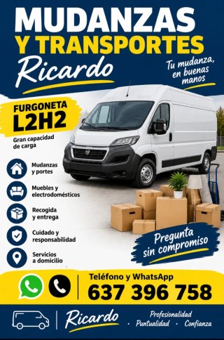 Portes y mudanzas Ricardo