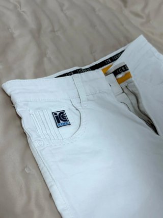 Pantalón Chino Blanco Iceberg