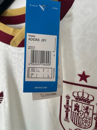Camisola Adidas Espanha 2026 Tamanho S M L Xl