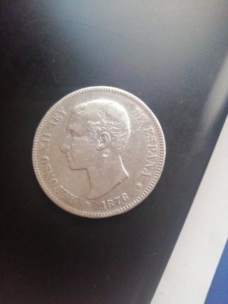 Moneda Alfonso XII 1876
