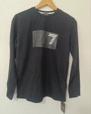 Camiseta EA7 Emporio Armani Negra