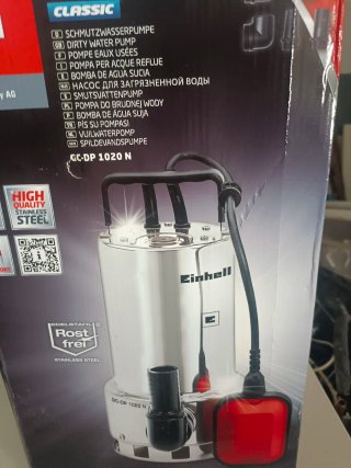 Bomba Einhell GC-DP 1020 N Acero Inoxidable