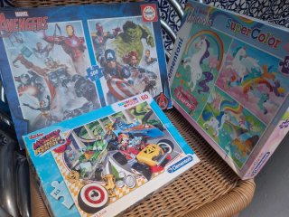 Lote de 3 Puzzles Infantiles
