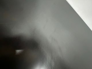 Mesa de Comedor Negra con dos picadas 1.40