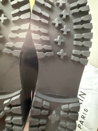 Balmain 100% piel Negro Mocasines flecos T.41 (7)
